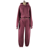 "C.L.U.B" MAUVE SWEATSUIT BOTTOMS