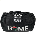 Africa Home Black Duffel Bag